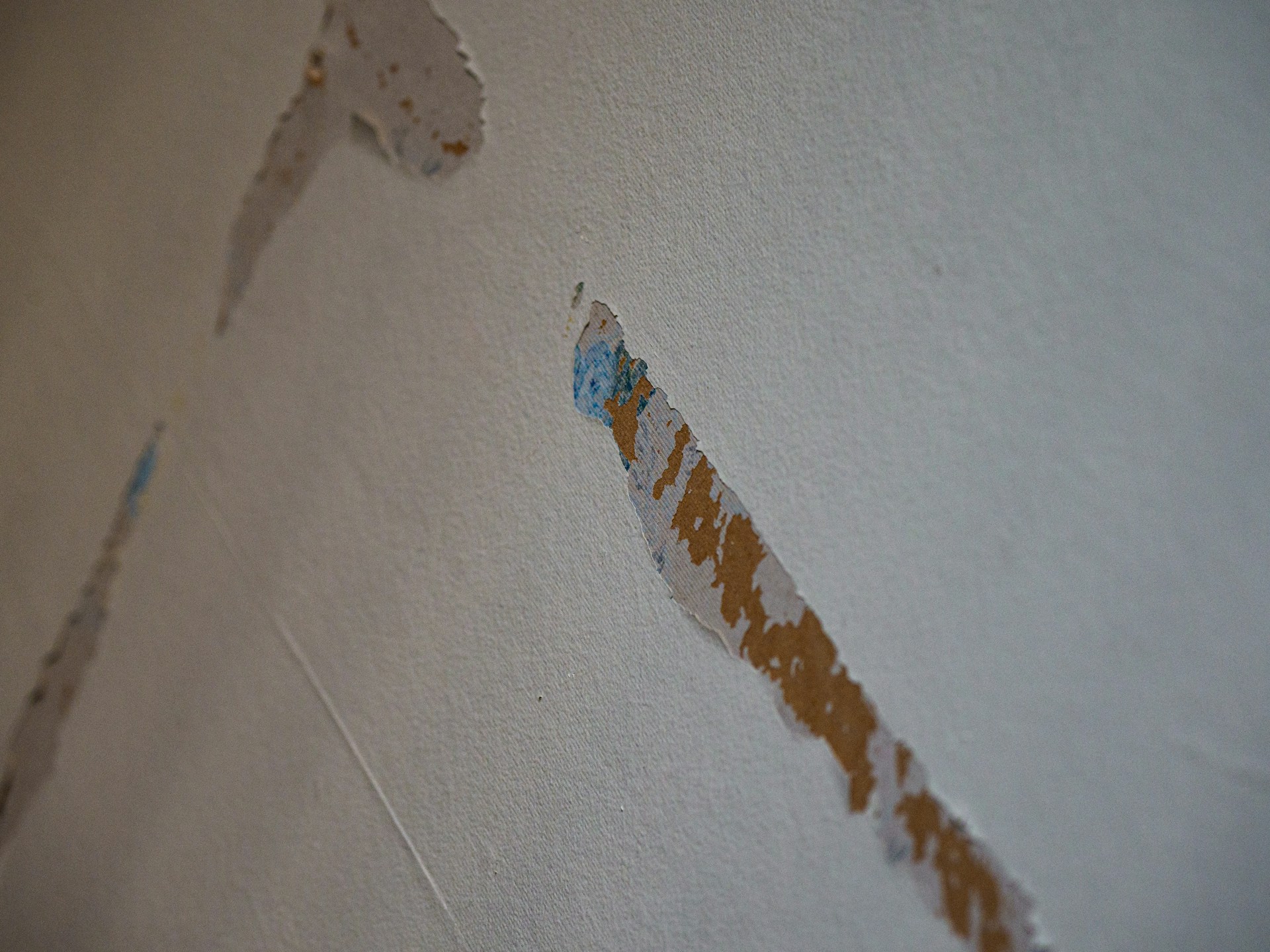broken wall paint